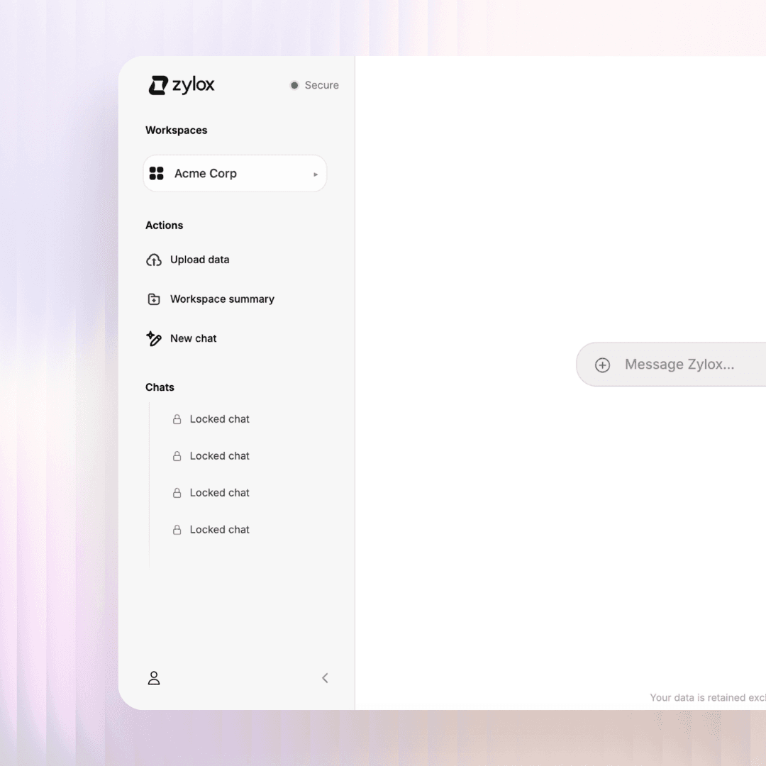 100% Secure, Private AI
